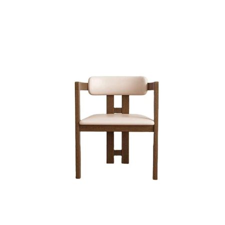 Ghế Ăn Hiện Đại Gỗ Tự Nhiên Bọc Da Cao Cấp