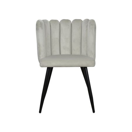 Ghế Ăn Hiện Đại Vải Boucle Màu Trắng