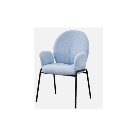 Ghế Ăn Hiện Đại Vải Nỉ Có Tay Vịn Kim Loại Ghế Ăn Hiện Đại Vải Nỉ Có Tay Vịn Kim Loại