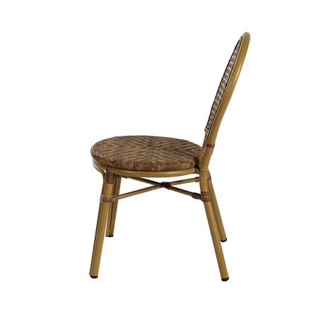 Ghế Ăn Mây Nhựa Vintage Pháp Siêu Thoải Mái Ghế Ăn Mây Nhựa Vintage Pháp Siêu Thoải Mái