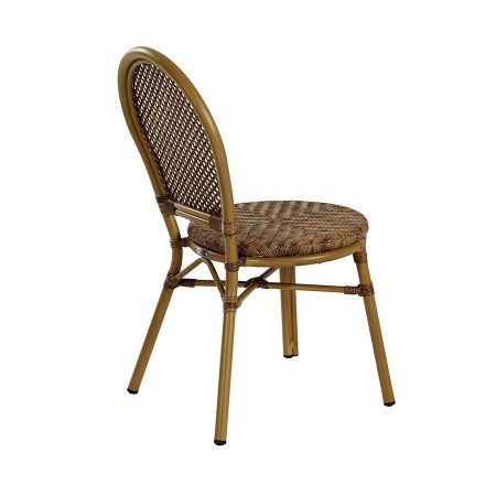 Ghế Ăn Mây Nhựa Vintage Pháp Siêu Thoải Mái Ghế Ăn Mây Nhựa Vintage Pháp Siêu Thoải Mái