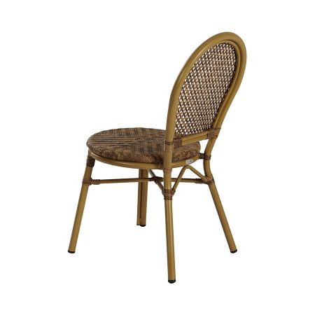 Ghế Ăn Mây Nhựa Vintage Pháp Siêu Thoải Mái Ghế Ăn Mây Nhựa Vintage Pháp Siêu Thoải Mái