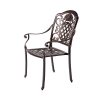 Ghế Ăn Ngoài Trời Bằng Nhôm Đúc Vintage Chất Lượng Cao