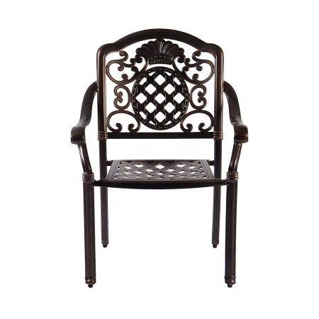 Ghế Ăn Ngoài Trời Bằng Nhôm Đúc Vintage Chất Lượng Cao