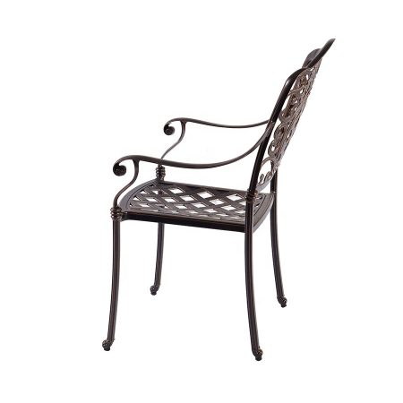 Ghế Ăn Ngoài Trời Bằng Nhôm Đúc Vintage Chất Lượng Cao