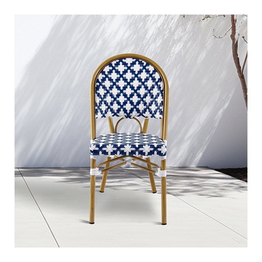 Ghế Ăn Ngoài Trời Bằng Nhôm Mây Rattan Hiện Đại Ghế Ăn Ngoài Trời Bằng Nhôm Mây Rattan Hiện Đại