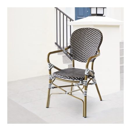Ghế Ăn Ngoài Trời Mây Nhựa Hiện Đại Sang Trọng