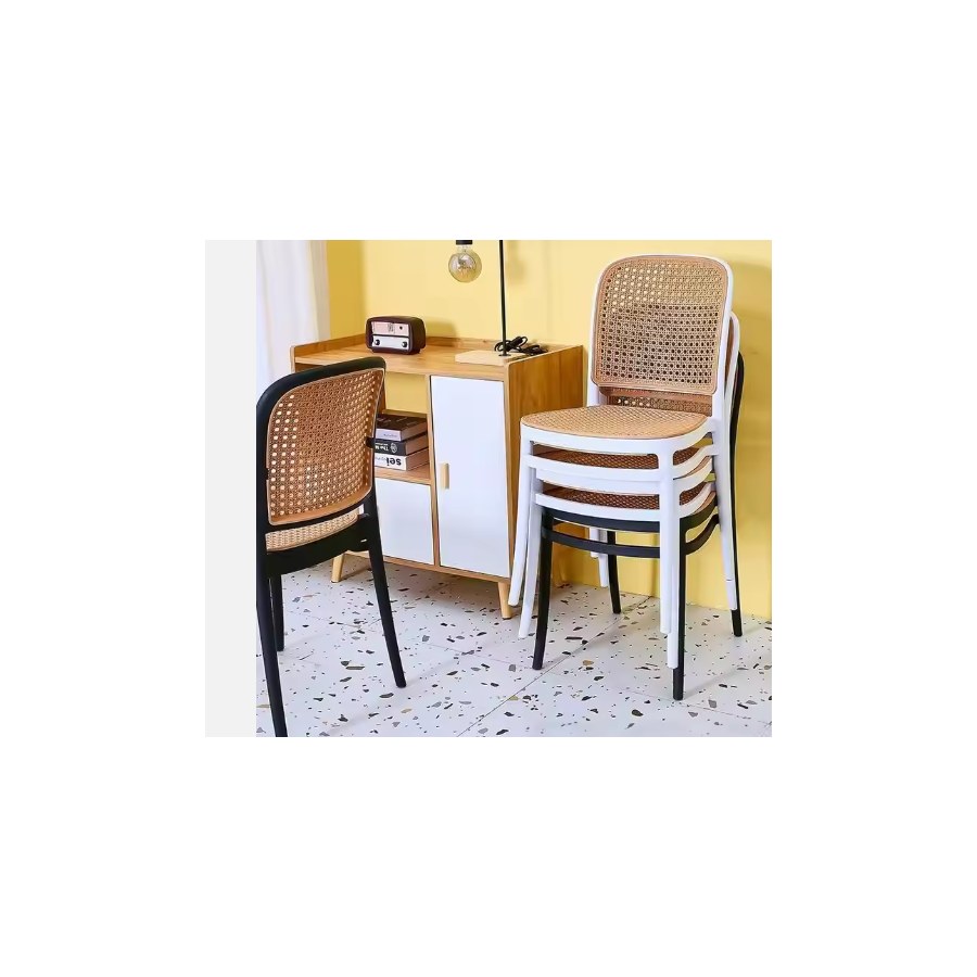 Ghế Ăn Nhựa Mây Nhựa Để Xếp Gọn Có Lưng Dựa Ghế Ăn Nhựa Mây Nhựa Để Xếp Gọn Có Lưng Dựa