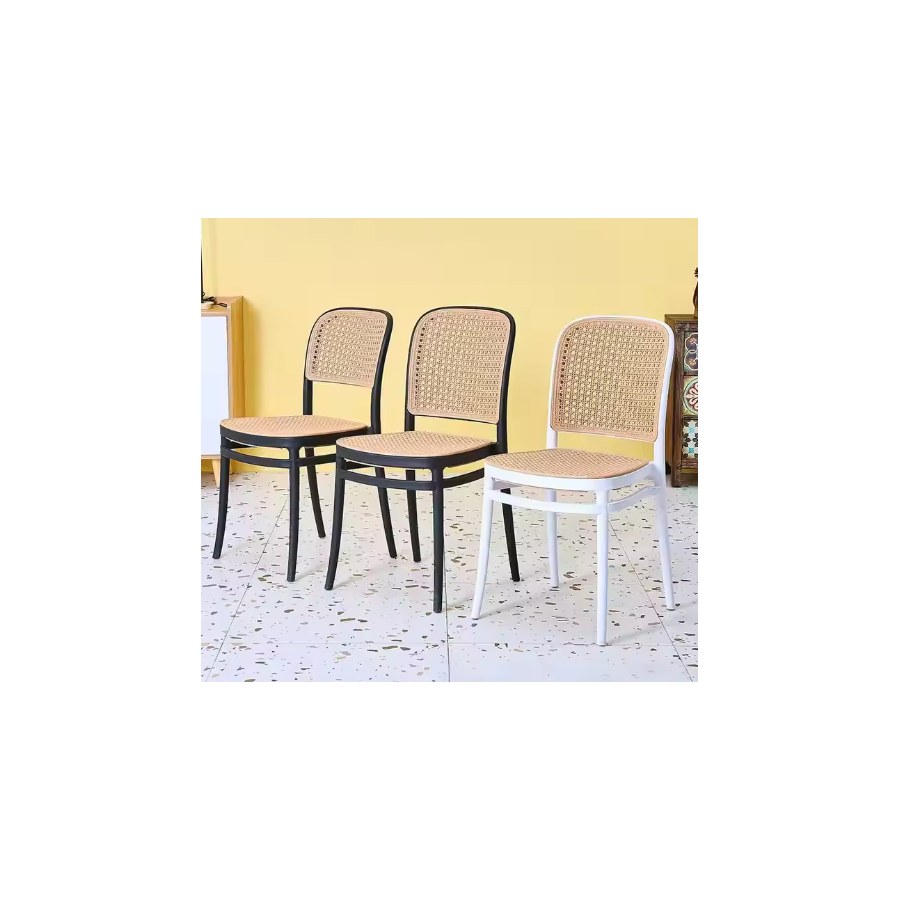 Ghế Ăn Nhựa Mây Nhựa Để Xếp Gọn Có Lưng Dựa Ghế Ăn Nhựa Mây Nhựa Để Xếp Gọn Có Lưng Dựa