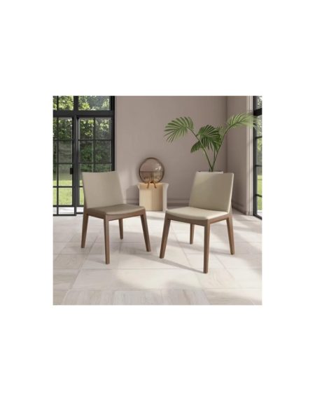Ghế Ăn Sang Trọng Gỗ Da Thiết Kế Đơn Giản