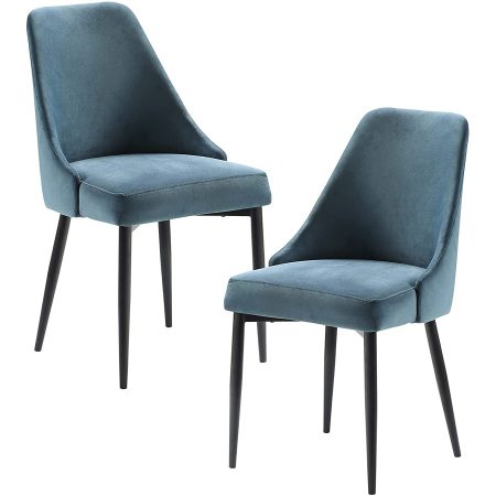 Ghế Ăn Vải Nhung Bắc Âu Đa Sắc Cho Nhà Bếp