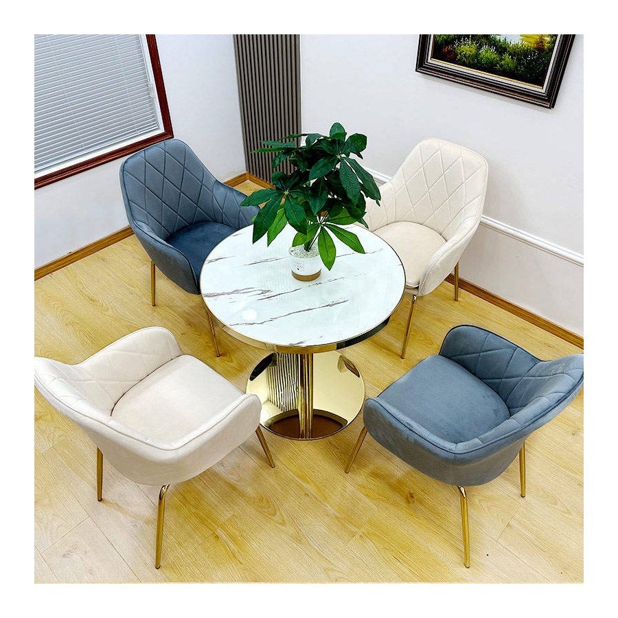 Ghế Ăn Vải Nhung Hiện Đại Chân Gỗ Bền Đẹp Ghế Ăn Vải Nhung Hiện Đại Chân Gỗ Bền Đẹp