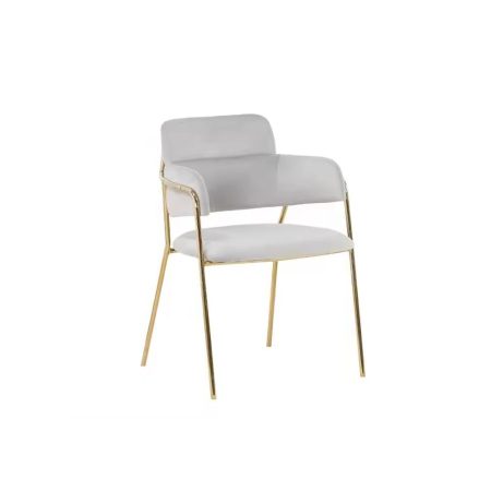 Ghế Ăn Vải Nhung Xanh Hiện Đại Khung Kim Loại Vàng Ghế Ăn Vải Nhung Xanh Hiện Đại Khung Kim Loại Vàng