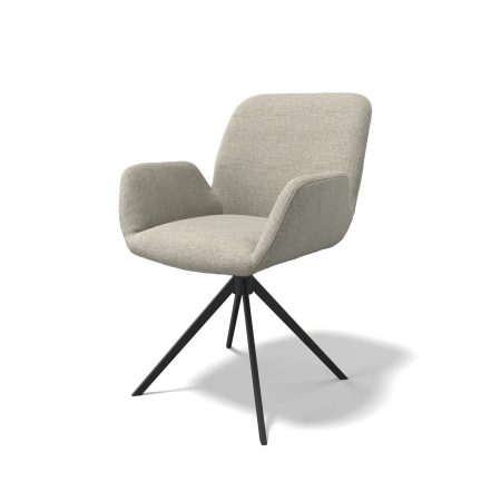 Ghế Ăn Vải Nhung Xoay Hiện Đại Chắc Chắn