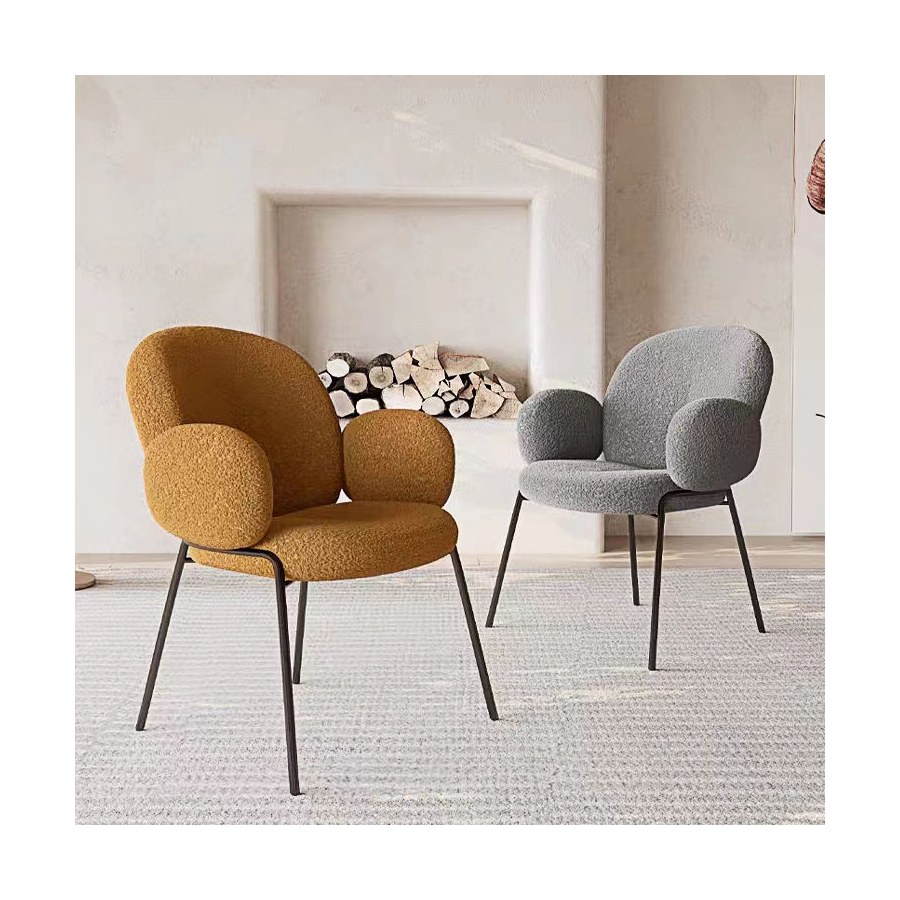 Ghế Ăn Vải Nỉ Hiện Đại Chắc Chắn Có Tay Vịn Ghế Ăn Vải Nỉ Hiện Đại Chắc Chắn Có Tay Vịn