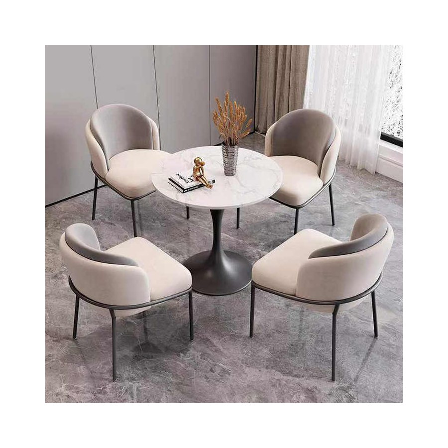 Ghế Ăn Vải Nỉ Xám Hiện Đại Chắc Chắn Ghế Ăn Vải Nỉ Xám Hiện Đại Chắc Chắn