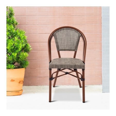 Ghế Cafe Ngoài Trời Bằng Nhôm Hiện Đại Siêu Thoải Mái