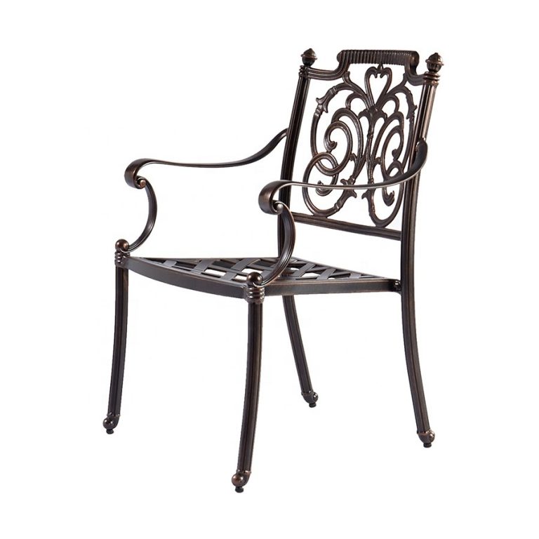 Ghế Nhôm Đúc Ngoài Trời Kiểu Vintage Sang Trọng