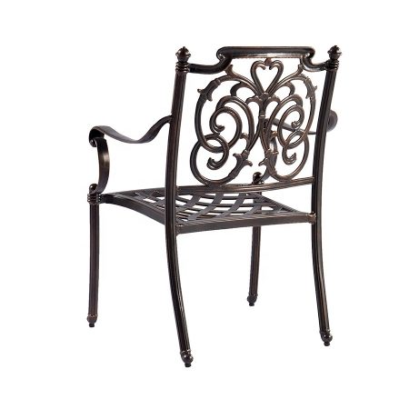 Ghế Nhôm Đúc Ngoài Trời Kiểu Vintage Sang Trọng