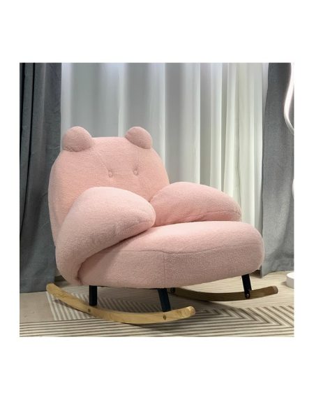 Ghế Thư Giãn Bắc Âu Gỗ Tự Nhiên Có Đệm Cho Phòng Khách