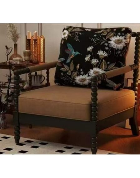 Ghế Thư Giãn Gỗ Tự Nhiên Cao Cấp Phong Cách Retro