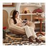 Ghế Thư Giãn Gỗ Tự Nhiên Đệm Dày Kiểu Penguin