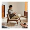 Ghế Thư Giãn Gỗ Tự Nhiên Hiện Đại Êm Ái Ghế Thư Giãn Gỗ Tự Nhiên Hiện Đại Êm Ái
