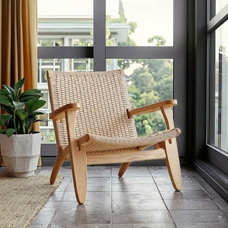 Ghế Thư Giãn Gỗ Tự Nhiên Thiết Kế Hiện Đại