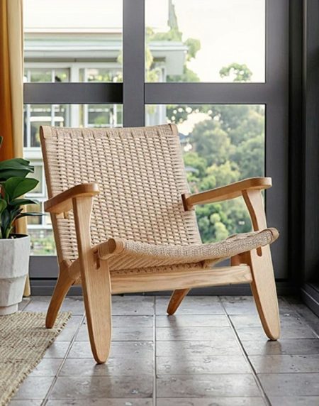 Ghế Thư Giãn Gỗ Tự Nhiên Thiết Kế Hiện Đại
