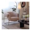 Ghế Thư Giãn Kim Loại Cao Cấp Bọc Lông Cừu Mới