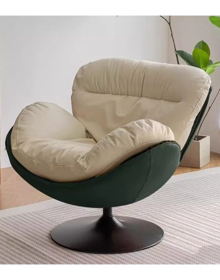Ghế Thư Giãn Kim Loại Cao Cấp Bọc Lông Cừu Mới