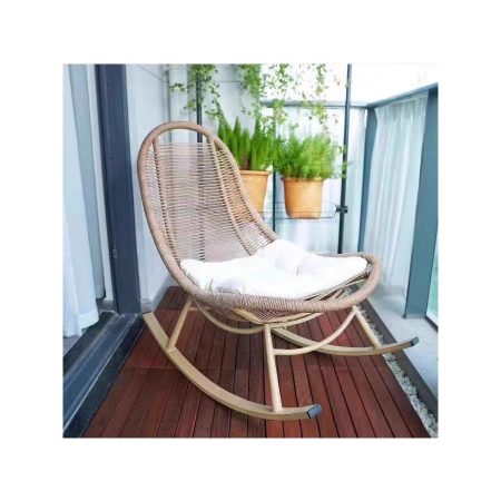 Ghế Thư Giãn Mây Nhựa Hiện Đại Cho Ban Công