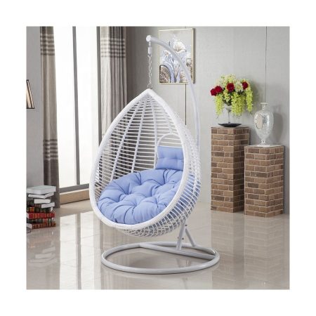 Ghế Xích Đu Mây Nhựa Hiện Đại Cho Sân Vườn