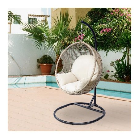 Ghế Xích Đu Mây Nhựa Hiện Đại Chống Nước