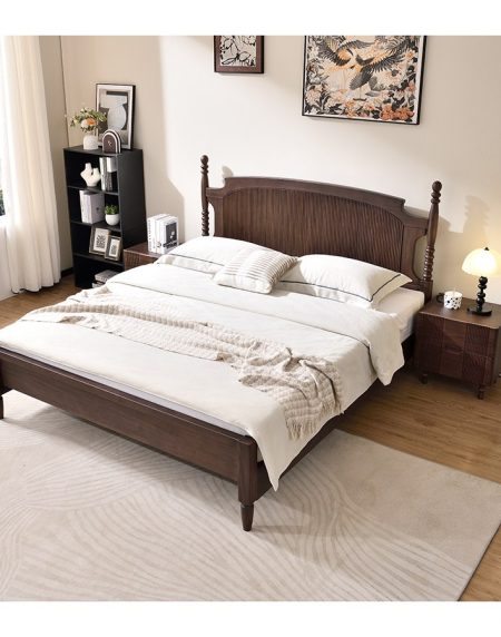 Giường Ngủ Cổ Điển Gỗ Tự Nhiên Cao Cấp, Kiểu Pháp Giường Ngủ Cổ Điển Gỗ Tự Nhiên Cao Cấp, Kiểu Pháp