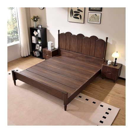 Giường Ngủ Gỗ Sồi Tự Nhiên Có Ngăn Kéo Cao Cấp