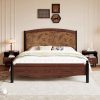 Giường Ngủ Gỗ Tự Nhiên 1.8m Cổ Điển Mới Giường Ngủ Gỗ Tự Nhiên 1.8m Cổ Điển Mới