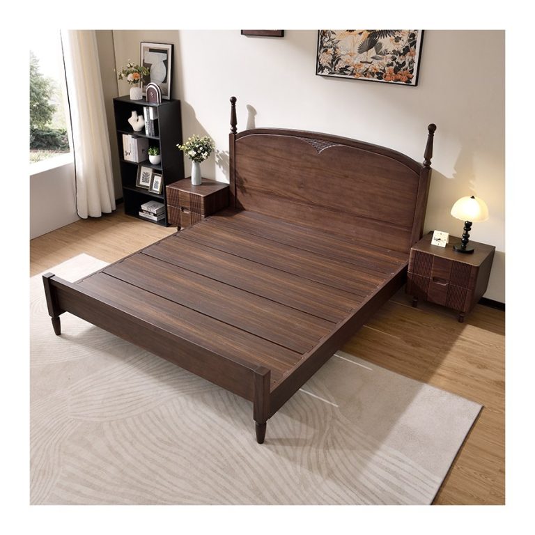 Trang chủ Giường Ngủ King Size Gỗ Cao Su Chất Lượng Cao Thiết Kế Tối Giản