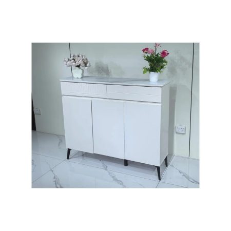 Kệ Giày Kính Hiện Đại 2 Tầng Sang Trọng