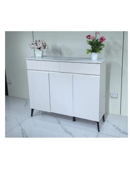 Kệ Giày Kính Hiện Đại 2 Tầng Sang Trọng