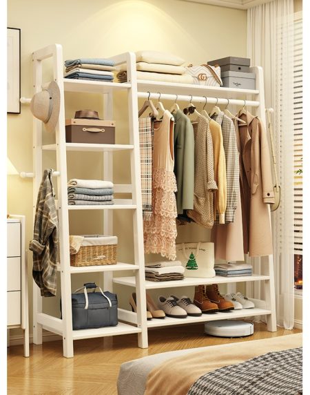 Kệ Treo Quần Áo Gỗ Đứng Đa Năng 8 Giá Treo Kệ Treo Quần Áo Gỗ Đứng Đa Năng 8 Giá Treo