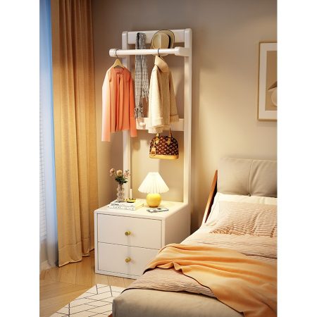 Kệ Treo Quần Áo Gỗ Tối Giản Đa Năng Tiết Kiệm Không Gian