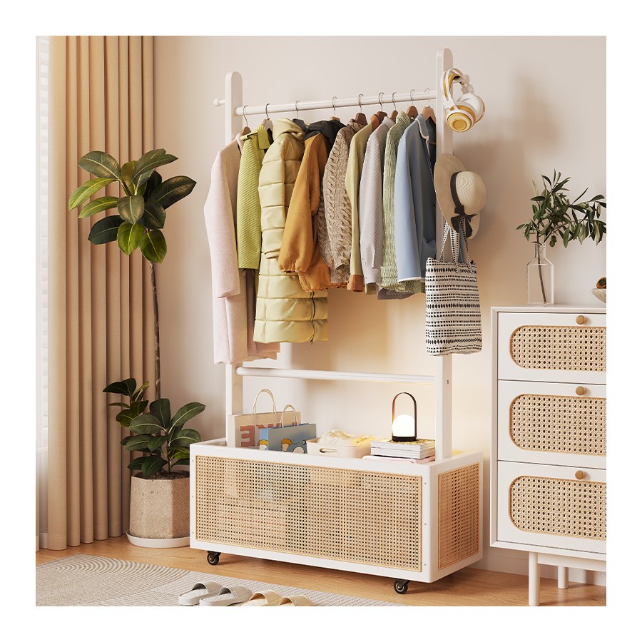 Kệ Treo Quần Áo Gỗ Tự Nhiên Đa Năng Sang Trọng Kệ Treo Quần Áo Gỗ Tự Nhiên Đa Năng Sang Trọng