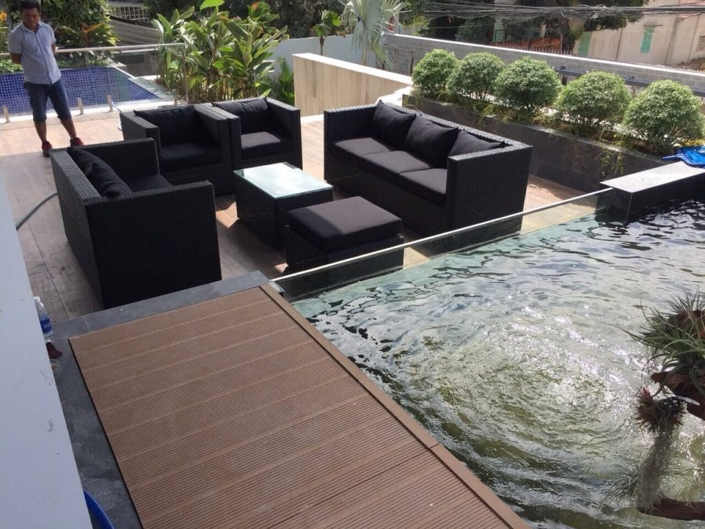 Portfolio nội thất ngoài trời: Dự án bàn ghế cafe thực tế khách tin chọn nhất