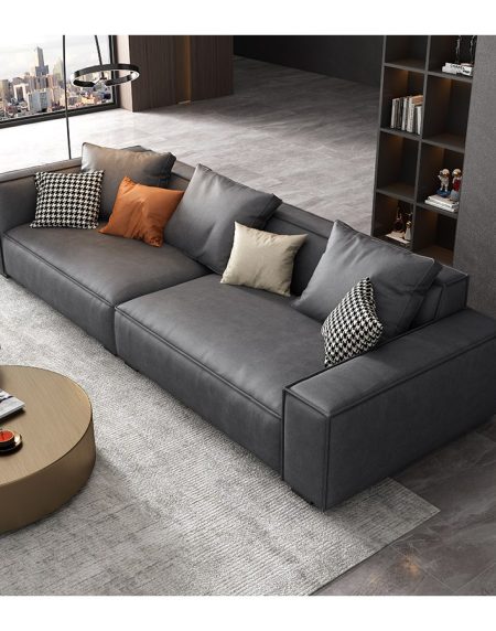 Sofa Giường Da Cao Cấp Thiết Kế Hiện Đại