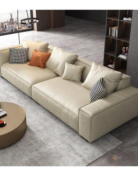 Sofa Giường Da Cao Cấp Thiết Kế Hiện Đại