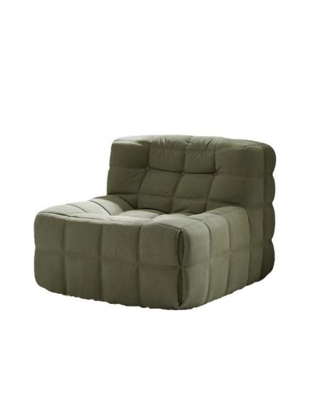 Sofa Giường Một Chỗ Vải Nén Hiện Đại Cho Phòng Khách
