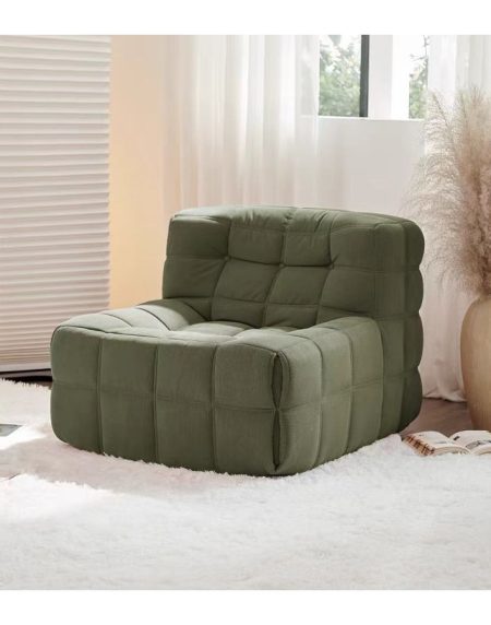 Sofa Giường Một Chỗ Vải Nén Hiện Đại Cho Phòng Khách