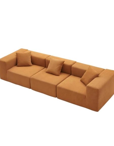 Sofa L Hình Vải Nỉ Đệm Xốp Cao Cấp Cho Phòng Khách Sofa L Hình Vải Nỉ Đệm Xốp Cao Cấp Cho Phòng Khách