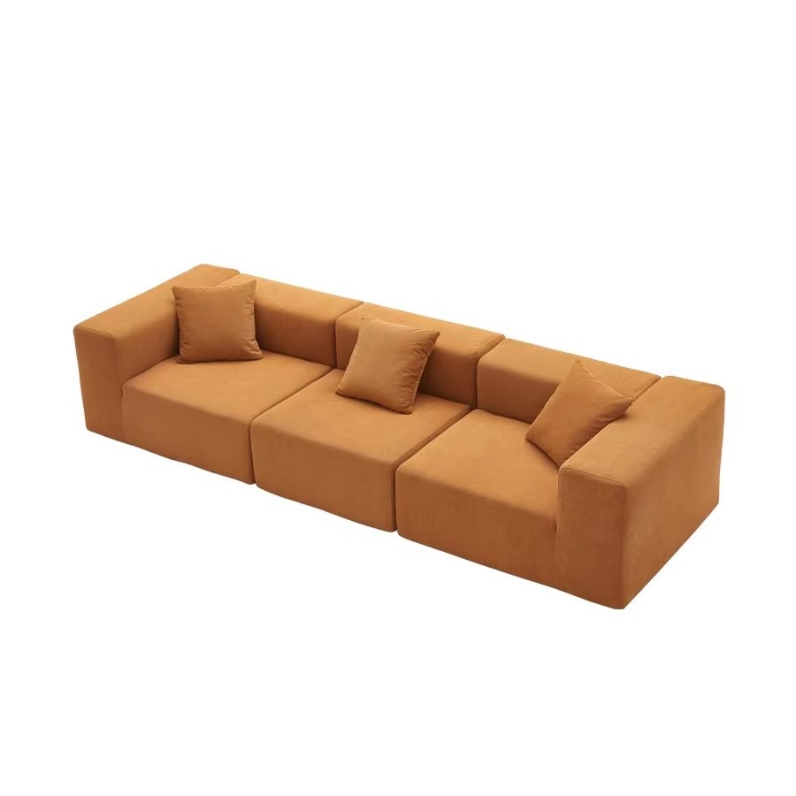 Sofa L Hình Vải Nỉ Đệm Xốp Cao Cấp Cho Phòng Khách Sofa L Hình Vải Nỉ Đệm Xốp Cao Cấp Cho Phòng Khách